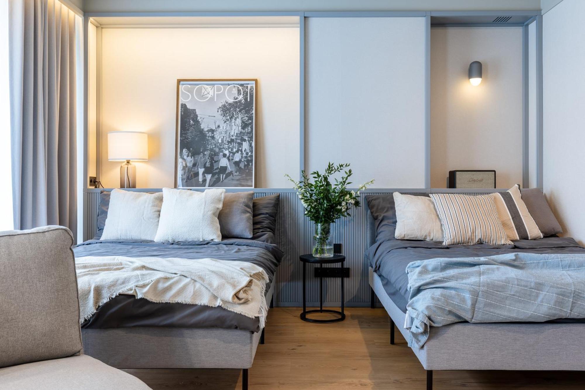 Monciak Elegance - Molo Apartman Sopot Kültér fotó
